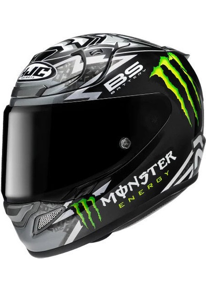 RPHA12 Quartararo Mc5 Kapalı Motosiklet Siyah