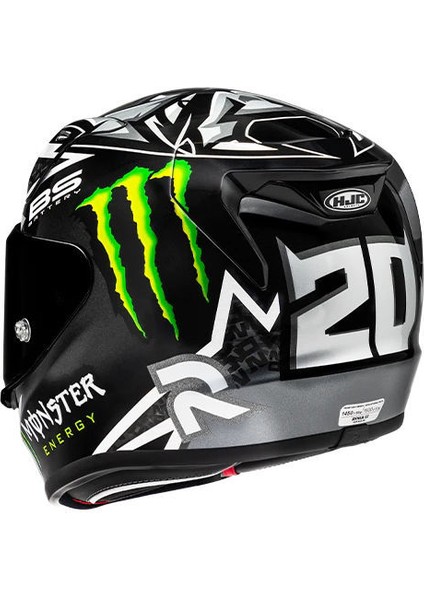 RPHA12 Quartararo Mc5 Kapalı Motosiklet Siyah modelleri