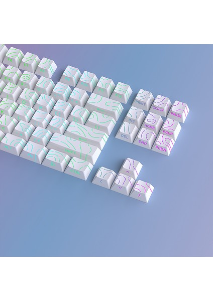 87 Tuş Counter Line Keycaps (Yeni Nesil Tuş Takımı)
