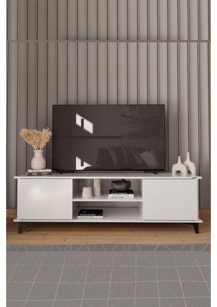 Tv-1 Tv Sehpası, Tv Ünitesi, Televizyon Sehpası, Televizyon Ünitesi, Beyaz