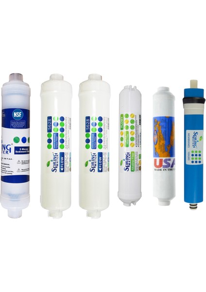 Ph Plus Su Arıtma Cihazı Filte Seti