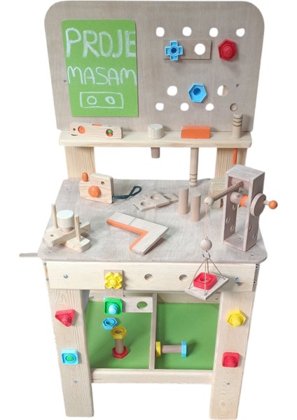 Ahşap Tamir ve Proje Masası 72 Parça
