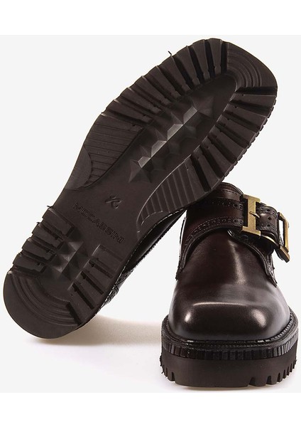 Hakiki Deri Bağcıklı Yüksek Taban Erkek Günlük Ayakkabı 61282 indirimleri