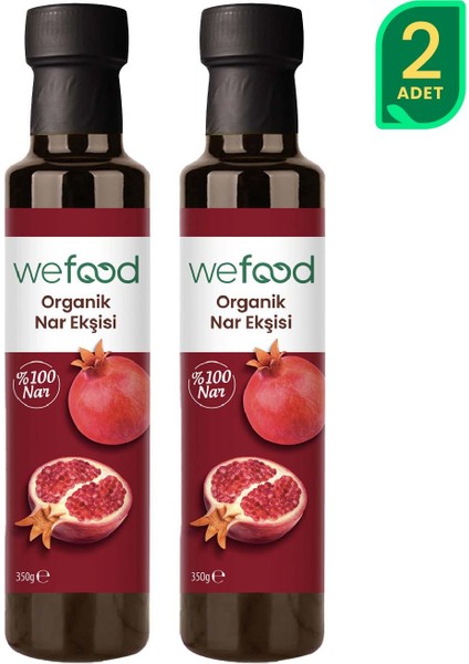Organik Nar Ekşisi 350 gr 2'li
