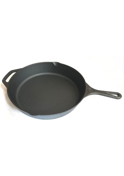 Naturpan Döküm Tava 30 cm Kaplamasız Gerçek Demir Döküm 12 Inch