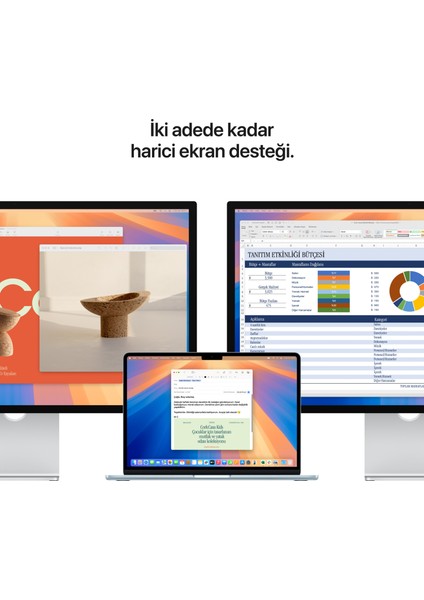 MacBook Air M4 16GB 512GB SSD macOS 13" Taşınabilir Bilgisayar Yıldız Işığı MW103TU/A