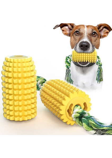 Oyuncak Mısır Çiğneme Dirençli Ipli Köpek Oyuncağı (Yurt Dışından)