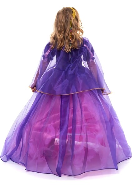 Rapunzel Kostümü Tarlatanlı - Prenses Rapunzel Elbisesi Çocuk Kostümü indirimleri