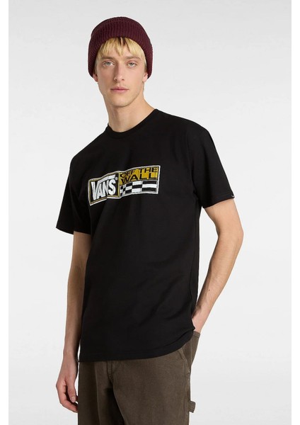 Hi Stretch Ss Erkek Tişört VN000NHMBLK1 VN000NHMBLK1001