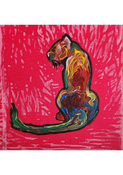 Kaplan Tablosu- 15 x 15 cm - Çerçevesiz