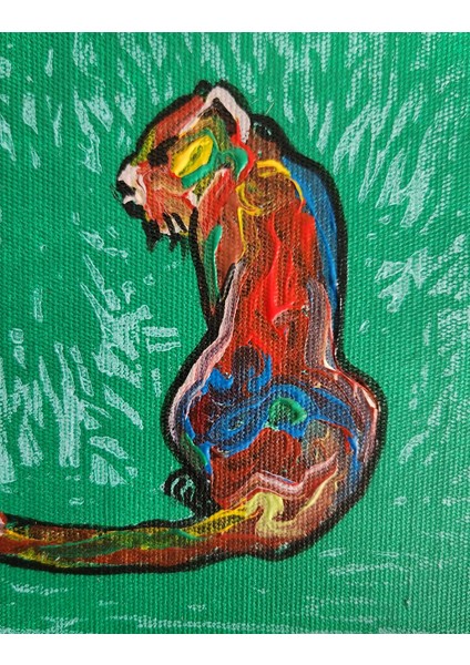 Kaplan Tablosu- 15 x 15 cm - Çerçevesiz fiyatları