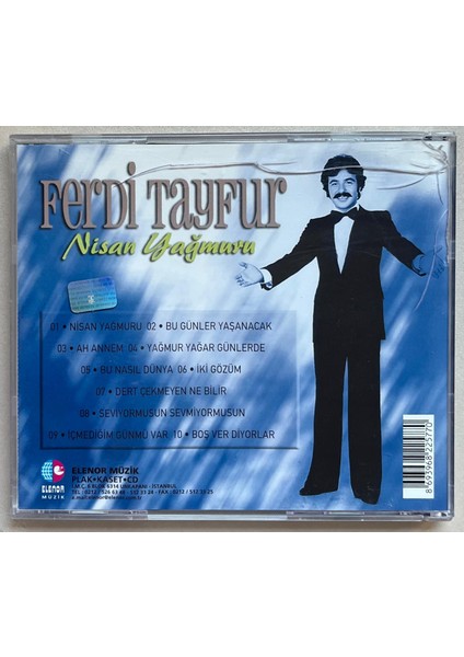 Ferdi Tayfur Nisan Yağmuru CD (Orjinal Dönem Baskı Cd)
