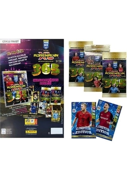 Fıfa 365 Adrenalyn Xl 2025 Özel Çoklu Paket