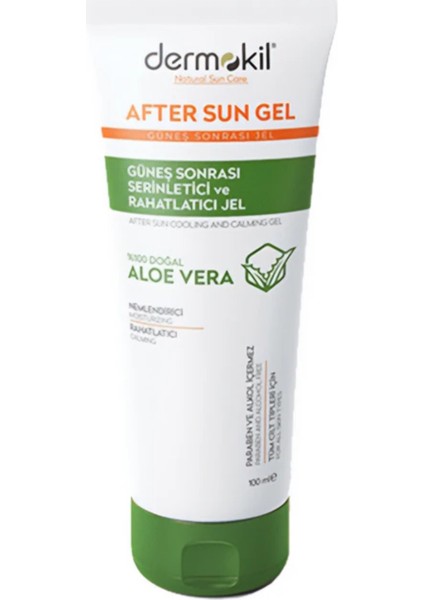 After Sun Gel-Güneş Sonrası Serinletici ve Ferahlatıcı Jel 100 ml