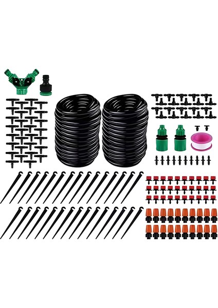 Dıy Otomatik Damla Sulama Sistemi - Bahçe Sera Çim (Yurt Dışından)