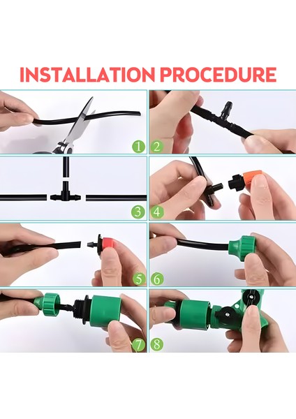 Dıy Otomatik Damla Sulama Sistemi - Bahçe Sera Çim (Yurt Dışından) fırsatları