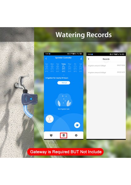IP67 Su Geçirmez Otomatik Sulama Zamanlayıcı 3/4 Inç Bağlantı (Yurt Dışından) modelleri