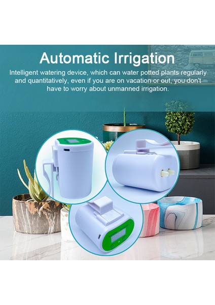 Otomatik Zaman Ayarlı Saksı ve Bahçe Damla Sulama Sistemi (Yurt Dışından) indirimleri