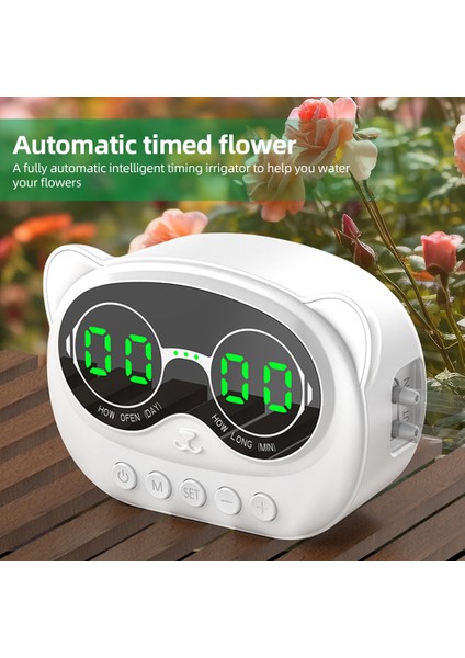 10 Saksı Bitkisi Için Programlanabilir LED Ekranlı Otomatik Sulama (Yurt Dışından)