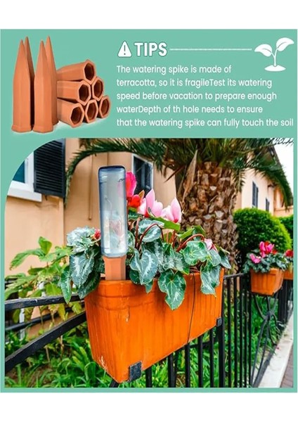 Terakota Şişe ile Otomatik Bitki Sulama Sistemi (Yurt Dışından) indirimleri