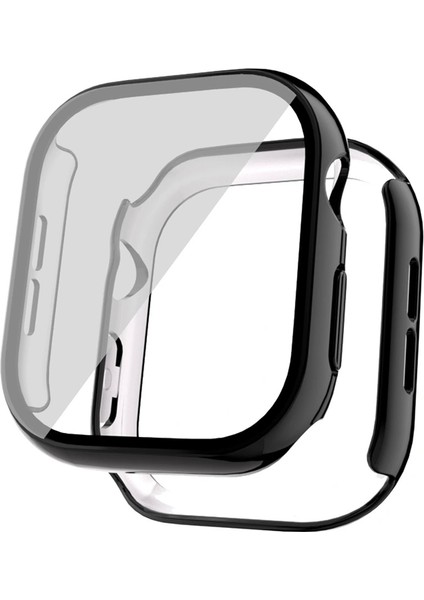 Watch 10 42MM Uyumlu Sert Pc Kasa Electroplatink Çerçeveli Ekran Koruyucu Watch Gard 36