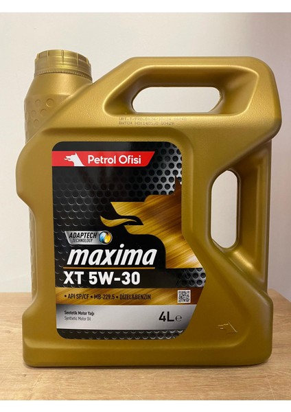 Maxima Xt 5W-30 4litre Motor Yağı (2024 Üretim)