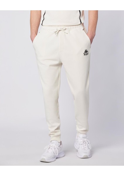 Fabio Pant Erkek Ekru Regular Fit Eşofman Altı