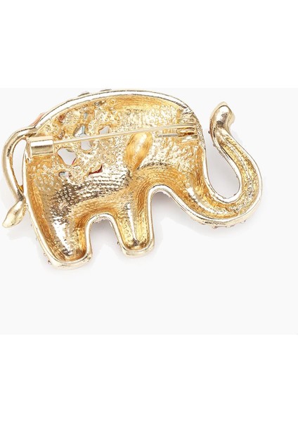 Mineli ve Taşlı Küçük Fil Broş Yaka Iğnesi fırsatları
