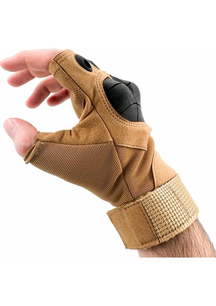 Kemikli Kısa Tactical Eldiven