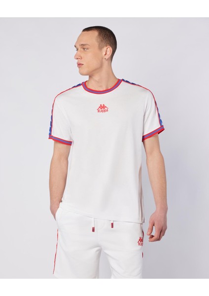 Banda Stars Tee Erkek Beyaz Comfort Fit Tişört