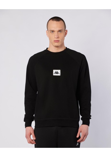 Jorde Erkek Siyah Regular Fit Sweatshirt
