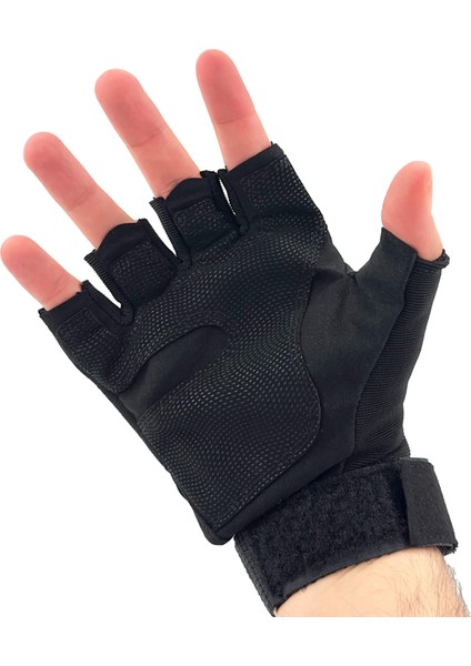 Kemikli Kısa Tactical Eldiven