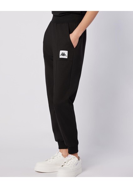 Nady Pant Kadın Siyah Regular Fit Eşofman Altı
