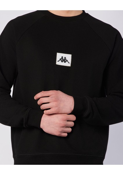Jorde Erkek Siyah Regular Fit Sweatshirt
