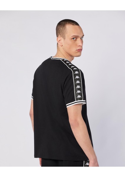 Banda Stars Tee Erkek Siyah Comfort Fit Tişört fırsatları