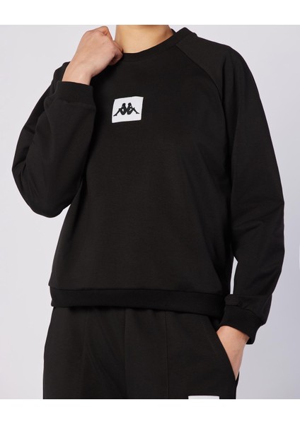 Nady Sweatshirt Kadın Siyah Regular Fit Sweatshirt