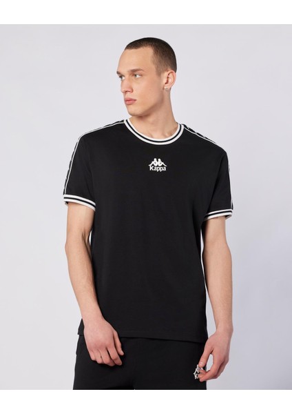 Banda Stars Tee Erkek Siyah Comfort Fit Tişört