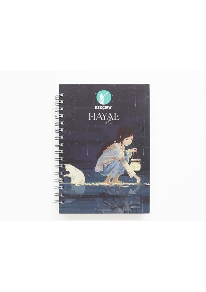 KIZÇEV Özel Tasarım Spiralli Defter
