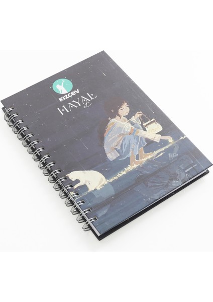 KIZÇEV Özel Tasarım Spiralli Defter