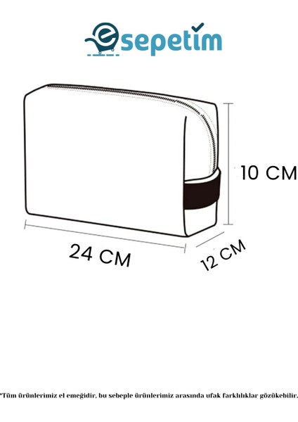 Desenli Makyaj Çantası ve Seyahat Çantası, Kozmetik Çantası - Catlantis fırsatları