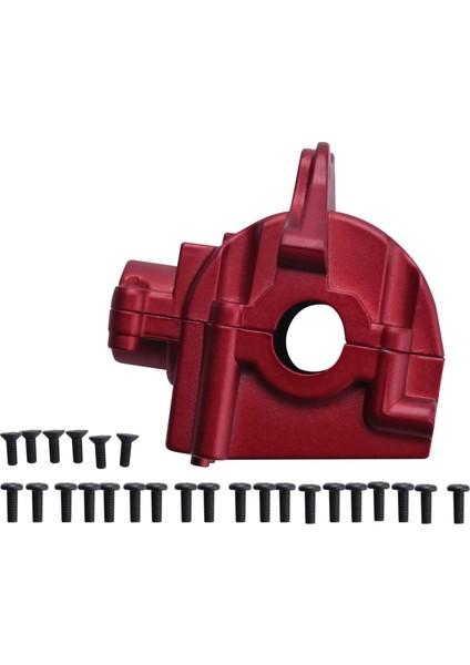 Metal Dalga Kutusu Dişli Kutusu Kabuk Kapağı Diferansiyel Konut 144001-1254 Wltoys 144001 1/14 Rc Araba Parçaları, Kırmızı 1 Adet (Yurt Dışından)