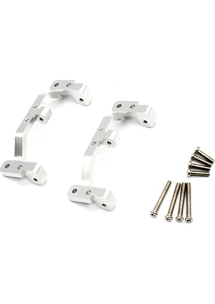 Metal Çekme Çubuğu Tabanı Koltuk Braketi Mn D90 D91 D99S MN90 MN99S 1/12 Rc Araba Yükseltme Parçaları, Gümüş (Yurt Dışından)