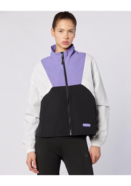 Andyse Kadın Siyah-Beyaz Comfort Fit Yağmurluk fırsatları