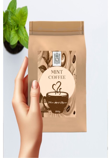 Mint Bean Coffee 200 gr, Nane Aromalı Çekirdek Kahve