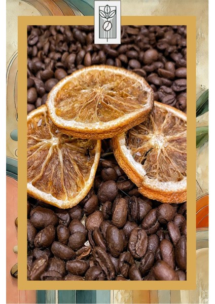 Orange Bean Coffee 200 gr, Portakal Aromalı Çekirdek Kahve