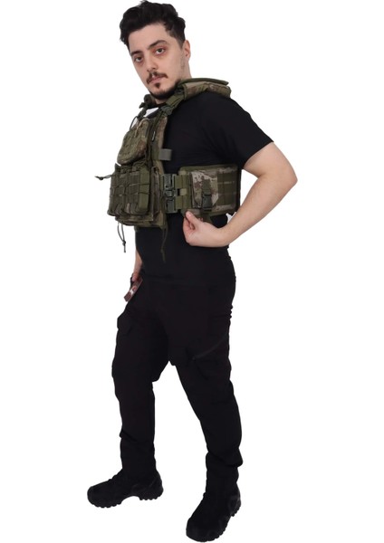 Pratik Fonsiyonel Hücum Yeleği – Kolay Çıkarılabilen Airsoft Vest