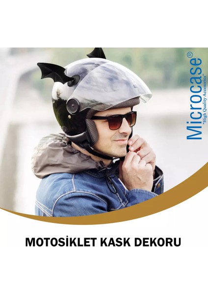 Motosiklet Kask Vb Eşyalar Için Sevimli Ilginç Dıy Yapışkanlı Karakter ve Parçalar Kanat Seti - AL5010