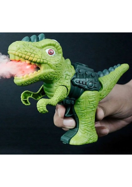 Işıklı Sesli Trex Oyuncak Dinazor Buhar Püskürten Buhar Çıkaran Dinozor T-Rex