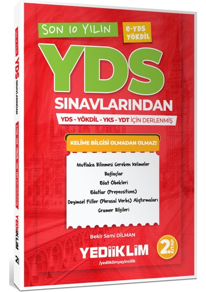 Yds E-Yds Yökdil Son 10 Yılın Yds Kelimeleri 2.kitap