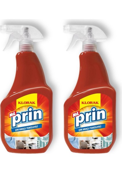 Nilprin Çok Amaçlı Temizleyici 750 ml 2 Adet